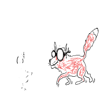 sneaky fox drawing by undercoverpanda in Artbitrator