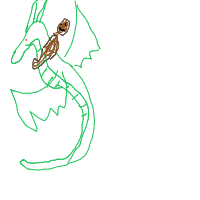dragon rider drawing by c6rn in Artbitrator
