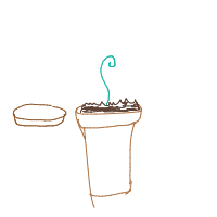 plant growing timelapse drawing by nikomik in Artbitrator