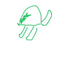 sea turtle drawing by jaxynwise in Artbitrator
