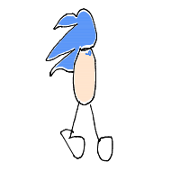 sonic drawing by big-it-it in Artbitrator