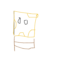 spongebob drawing by zern in Artbitrator