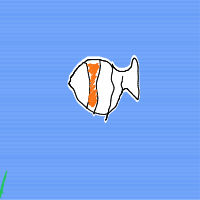 clownfish drawing by hellokitty0496 in Artbitrator
