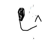 person falling over drawing by ewoude in Artbitrator