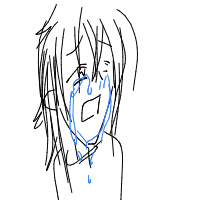 crying drawing by stew in Artbitrator
