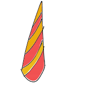 party hat drawing by stew in Artbitrator