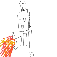 robot apocalypse drawing by tof0111 in Artbitrator