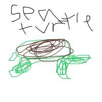 sea turtle drawing by steeler_draws in Artbitrator