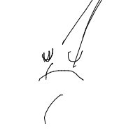 sad face drawing by jana in Artbitrator