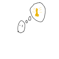 light bulb moment drawing by luiz in Artbitrator