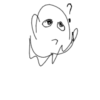 confused face drawing by mars in Artbitrator