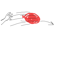 throwing water balloon drawing by mars in Artbitrator