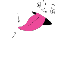 tip of tongue drawing by missviv in Artbitrator