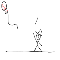 balloon floating away drawing by anonymous_pseudo in Artbitrator