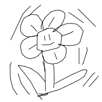 flower dancing drawing by rosiebelle in Artbitrator