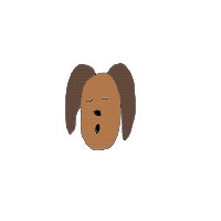 sleepy dog drawing by sniperplays2008 in Artbitrator