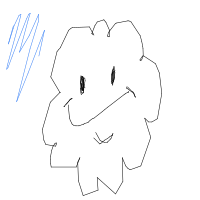 cloud with face drawing by abelmen13 in Artbitrator