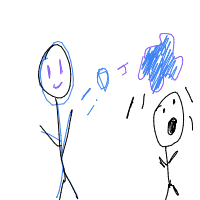 throwing water balloon drawing by frenchfry in Artbitrator