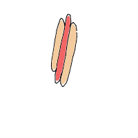 hot dog drawing by art_00 in Artbitrator