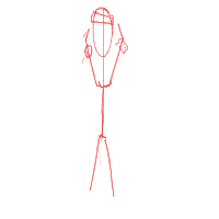 stretching drawing by art_00 in Artbitrator
