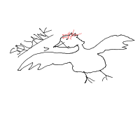 angry bird drawing by fml2026 in Artbitrator