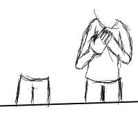 standing ovation drawing by choccymilk in Artbitrator