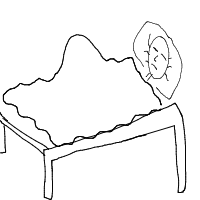 sleeping drawing by kroket in Artbitrator