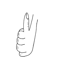 thumbs up drawing by kroket in Artbitrator
