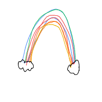 rainbow drawing by kroket in Artbitrator