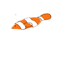 clownfish drawing by fml2026 in Artbitrator