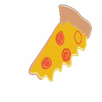 pizza slice drawing by kroket in Artbitrator