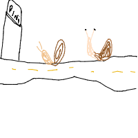 snail racing drawing by jesus012765 in Artbitrator