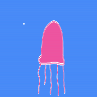 jellyfish drawing by kroket in Artbitrator