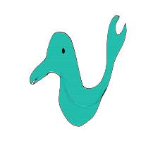 dolphin drawing by kroket in Artbitrator