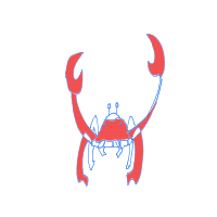 crab drawing by kroket in Artbitrator