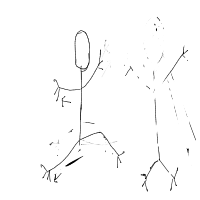 stretching drawing by kyukimeinpagal in Artbitrator