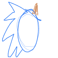 sonic drawing by guest-3ieqfrn30 in Artbitrator
