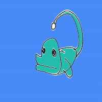 anglerfish drawing by kroket in Artbitrator