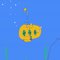 submarine drawing by kroket in Artbitrator