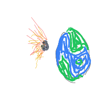 meteor approaching earth drawing by rainbowkitty in Artbitrator