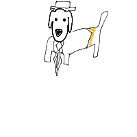 dog in costume drawing by cabbages in Artbitrator