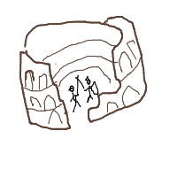 colosseum battle drawing by saro in Artbitrator