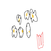 popcorn popping drawing by pqwwddoijd-46 in Artbitrator