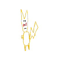 pikachu drawing by gsaccaro1 in Artbitrator