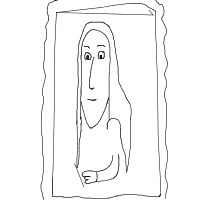 mona lisa drawing by kroket in Artbitrator