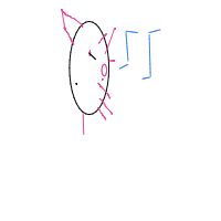 sleeping cat drawing by ntupidsigger in Artbitrator