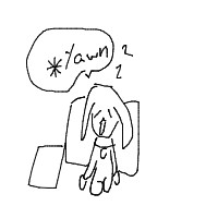 sleepy dog drawing by sakura1o1 in Artbitrator