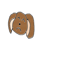 grumpy dog drawing by hbuck11 in Artbitrator