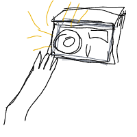 taking photo drawing by firey226 in Artbitrator