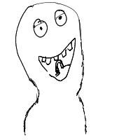 laughing drawing by cabbages in Artbitrator